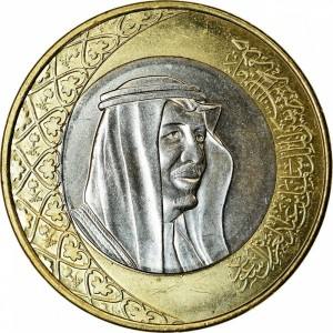 سکهٔ ۱ ریالی عربستان (۲۰۱۶) سکهٔ ۱ ریالی عربستان (۲۰۱۶) — ریال سعودی (SAR)